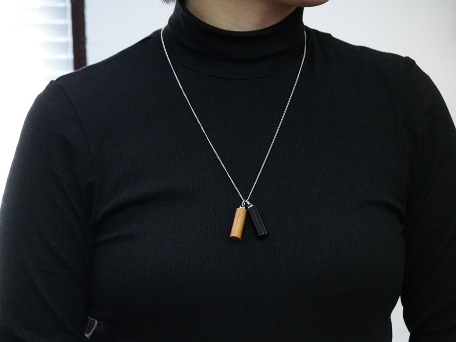 小町二つ・桜と拭き漆とくろ